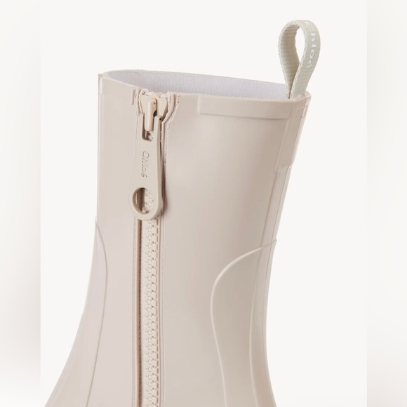 Chloe Betty Boots - Cream colored - Picture 3 of 4